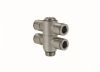 R57 Push - In BSPPM Double Swivel Tee Hex Wrench